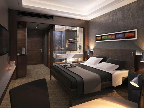 Hotelkamer interieur wrapping