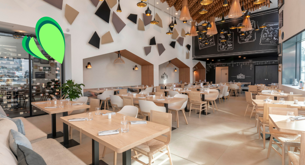 Restaurant interieur wrapping